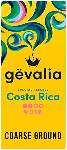 Gevalia Special Reserve Costa Rica Single Origin Medium Roast Ground Coffee, 10 oz. Bag Gevalia