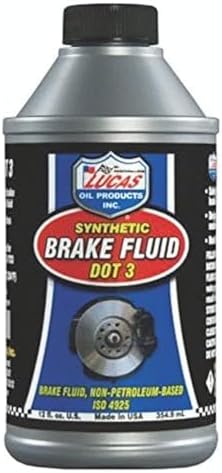 DOT 3 Brake Fluid/12x1/12 Ounce Lucas Oil