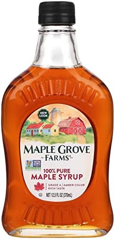 Maple Grove Farms Pure Maple Syrup, 12.5 Oz Maple Grove Farms