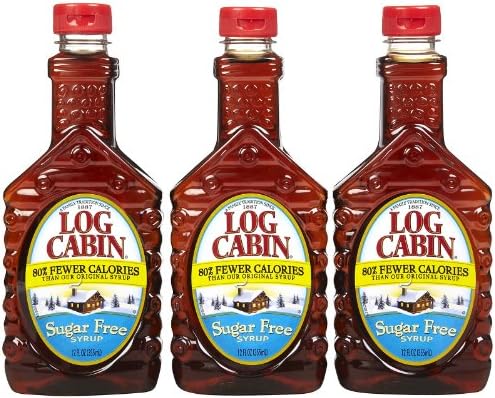 Log Cabin Sugar Free Syrup, 12 oz, 3 pk Log Cabin