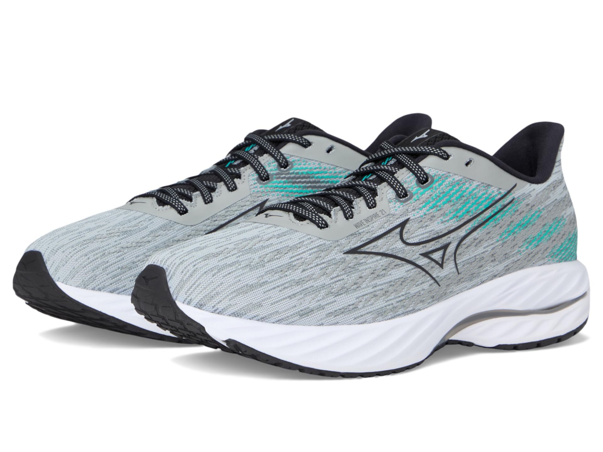 Кроссовки Mizuno Wave Inspire 21 с защитой и мягкой амортизацией для комфортной пробежки Mizuno