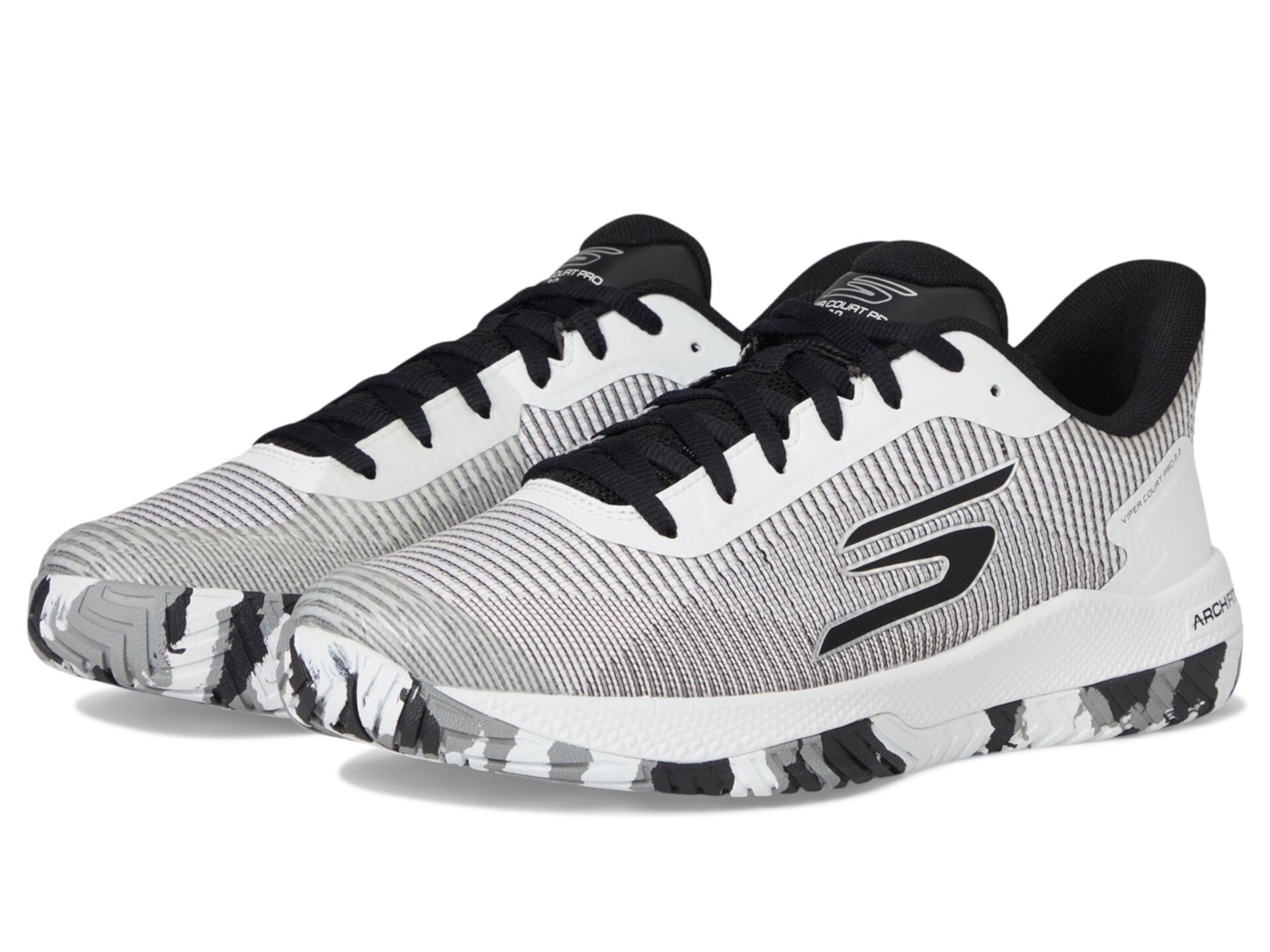 Кроссовки Skechers Pickleball Viper Court Pro 2.0 с технологией Arch Fit и амортизацией ULTRA FLIGHT Skechers