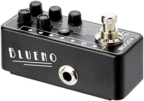 MOOER Micro Preamp 20 Blueno (MMPA20) – цифровой эмулятор лампового предусилителя, два канала и встроенный симулятор кабинета MOOER