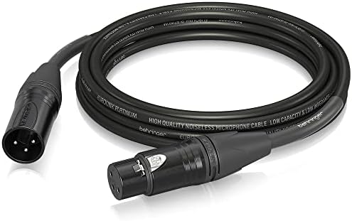 Behringer Microphone Cable, Black/Black (PMC-500) Behringer