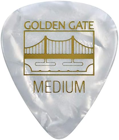 Плоская пика Golden Gate MP-445 Deluxe - Sideman, перлоид, средняя толщина для максимального объема Golden Gate