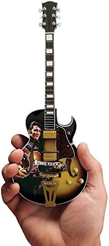 Мини-гитара реплика Elvis Presley '68 Special Hollow Body от Axe Heaven, 25 см, с подставкой и футляром Axe Heaven