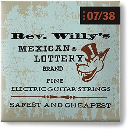 Dunlop RWN0738 Reverend Willy Electric Guitar Strings - Extra Light Dunlop