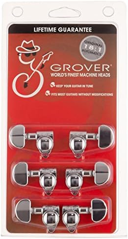 Машинки для настройки Grover SPERZEL LOCKING 3 на стороне, высокополированное никелевое покрытие, комплектующие в комплекте Grover