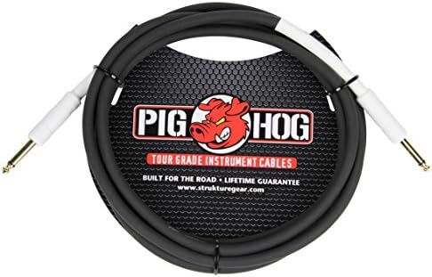 Pig Hog PH10 - 10ft 1/4" - 1/4" 8mm Instrument Cable Pig Hog