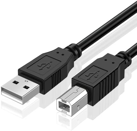 Аудио MIDI кабель USB A к USB B TNP, тип 2.0, 10 метров, для подключения компьютера и MIDI клавиатуры TNP Products