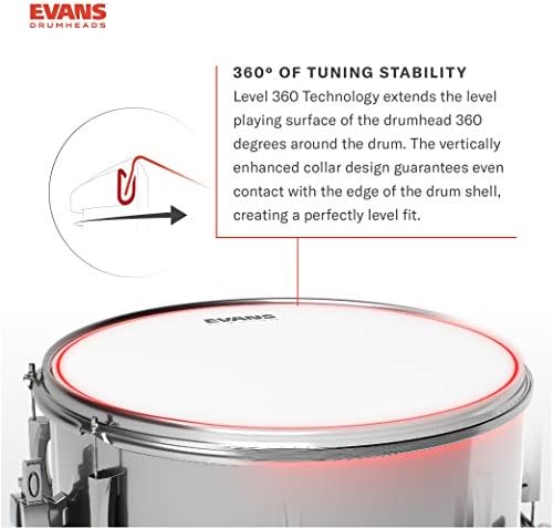 Набор для настройки барабана Evans UV1, 13 дюймов - включает головку, обруч, палочки, проволоку, смазку и другие аксессуары Evans