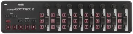 Korg nanoKONTROL2 Компактная USB-панель управления, поддержка основных DAW программ, новые параметры выбора трека и маркера Korg