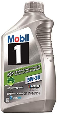 Mobil 1 (103469-12PK ESP Formula 5W-30 Motor Oil - 1 Qt, (Pack of 12) Mobil