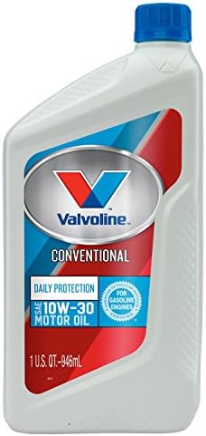 Valvoline 797578 Premium Conventional Motor Oil 10W30 1 Quart Bottle Valvoline