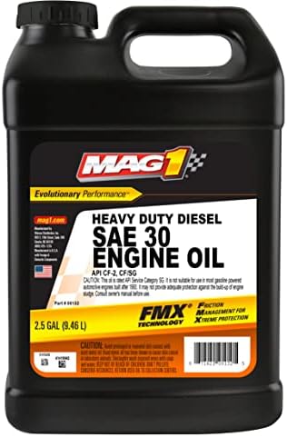 00132 SAE 30 Heavy Duty Diesel Engine Oil - 2.5 Gallon Mag 1