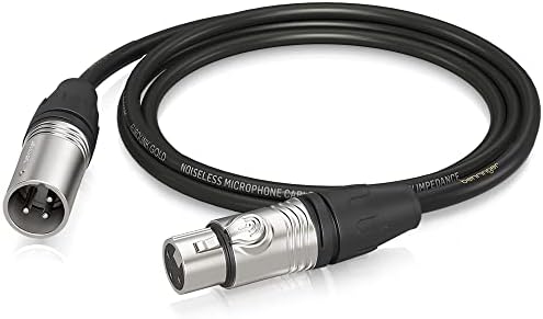 Behringer Microphone Cable, Black/Silver (GMC-150) Behringer