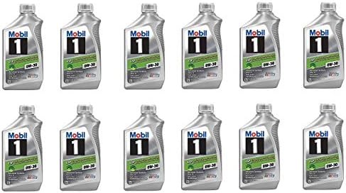 Mobil 1 121218 0W-30 ESP Motor Oil - 1 Quart (12 Pack) Mobil