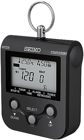 Seiko DM90B Compact Metronome, Black Seiko