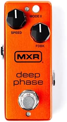 Педаль эффектов Jim Dunlop MXR Deep Phase (M279) с динамичным откликом и 8 фазами MXR