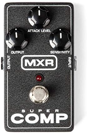 Компрессор MXR Super Comp, контроль уровня атаки, невидимое усиление звука и максимальная чувствительность. MXR