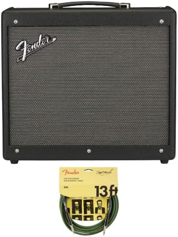 Гитарный комбоусилитель Fender Mustang GTX50, 50 Вт, 40 усилительных моделей, Wi-Fi, Bluetooth, с кабелем Джо Страммер, 4 м Fender