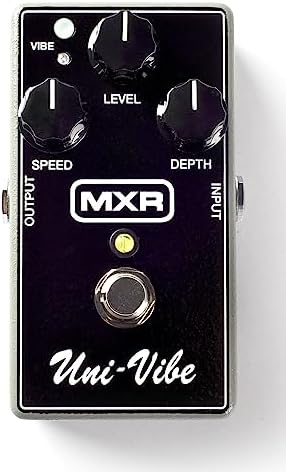 Хорус/Вибрато MXR Uni-Vibe с истинным байпасом и простой настройкой через 3 ручки управления MXR