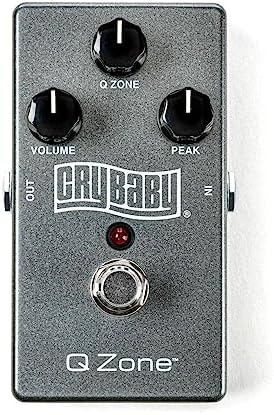 Гитарная эффект-педаль JIM DUNLOP Cry Baby Q Zone Fixed Wah QZ1 с регулировкой усиления и формы фильтра JIM DUNLOP