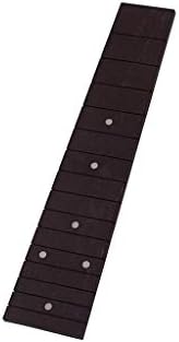 Alnicov 15 Frets Ukulele Ebony Fretboard for Soprano Ukulele Accessories Alnicov