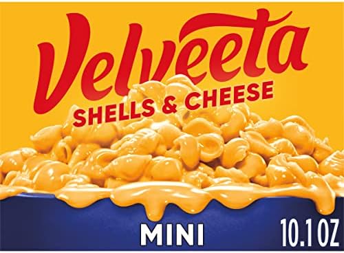 Макароны Velveeta Mini с сыром, 286 г, супер кремовые, готовятся за 5 минут, 2,5 порции Velveeta