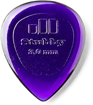 JIM DUNLOP 474R3.0 Stubby®, 3.0 мм, 24 штуки в упаковке, с мощным захватом и легким выходом JIM DUNLOP