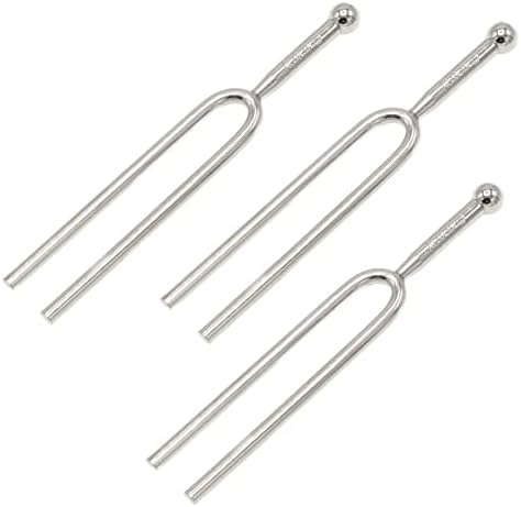 3pcs 440hz A Tuning Forks for Violin, Metal Alloy A Tuning Fork Set, 12cm Guitar Tuner Tone Tool, Standard Tuning Fork for Beginner Guitars Violinists Joyangy