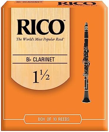 D’Addario Woodwinds - Флейтовые трости Rico Bb - RCA1015 - Жесткость 1.5, упаковка 10 штук D'Addario