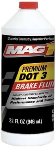 120 Premium DOT 3 Brake Fluid - 32 oz Mag 1