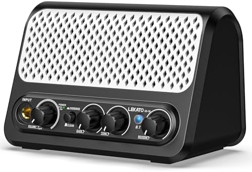 LEKATO Mini Guitar Amp Small Electric Guitar Amplifier LEKATO