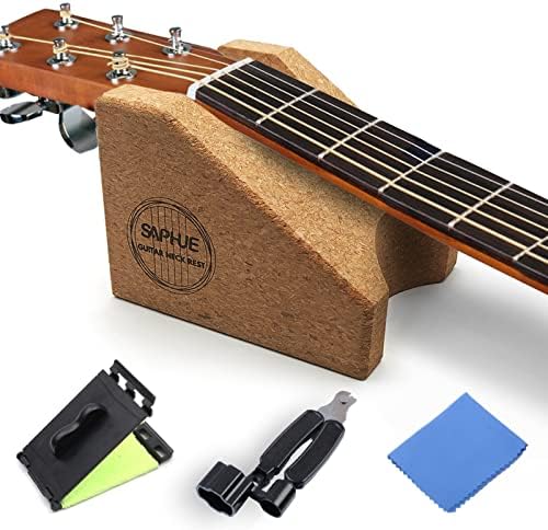 SAPHUE Guitar Neck Rest,Guitar Neck Cradle Support Pillow String Instrument Luthier Tool,Guitar Accessories Tool Kit for Repair SAPHUE