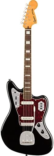 Электрогитара Squier Classic Vibe '70s Jaguar с двумя датчиками Fender Alnico, 24-дюймовая мензура и винтажное вибрато Fender