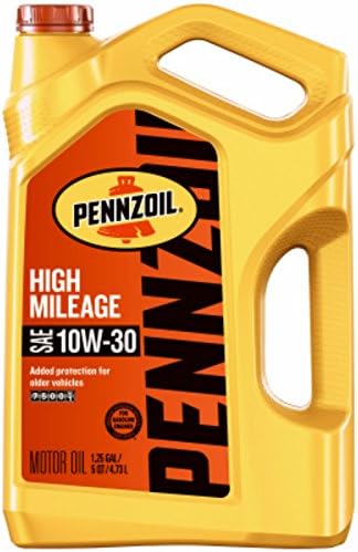 Моторное масло для авто с большим пробегом, 10w-30, 5 л (упаковка из 3 шт.) Pennzoil