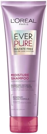 L'Oreal Paris EverPure Moisture Sulfate Free Shampoo for Color-Treated Hair, 8.5 Ounce (Set of 2) L'Oréal Paris