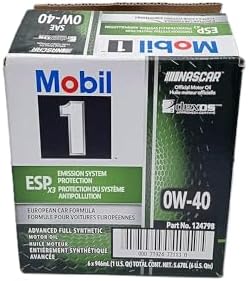 Mobil 1 ESP X3 0W-40 Motor Oil (6 Quarts) Mobil