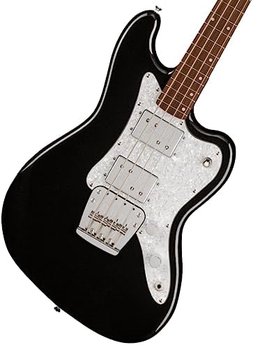 Электрический бас-гитара Squier Paranormal Rascal Bass HH с 4 струнами, корпусом из тополя и двумя хамбакерами Fender