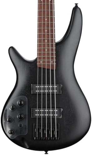 Ibanez Standard SR305EBL Left-handed Bass Guitar - Weathered Black Ibanez