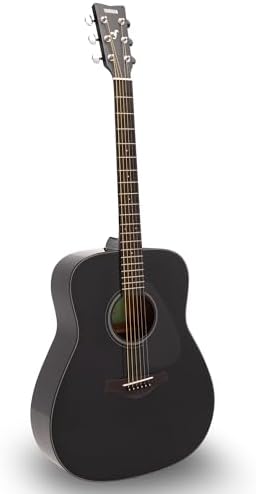 Yamaha FG800J Solid Spruce Top, Traditional Western Gloss Finish Body, 6-String Right-Handed Acoustic Guitar with Rosewood Fingerboard and Bridge (Black) Yamaha