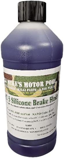 Big Mike's Motor Pool Premium 16 oz. DOT 5 Silicone Brake Fluid… Generic