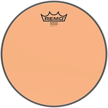 Барабанная мембрана Remo Emperor Colortone оранжевая, 10 дюймов, с технологией Skyndeep Remo