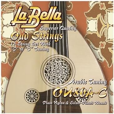 КлассическиеStrings La Bella OU80A-C для уд CC на 11 струн с серебряным покрытием для турецкой настройки La Bella