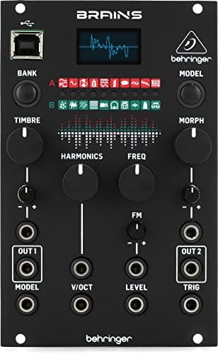 Behringer Brains Модуль мульти-осциллятора Eurorack, 20 синтезаторов, качество аудио 96kHz Behringer