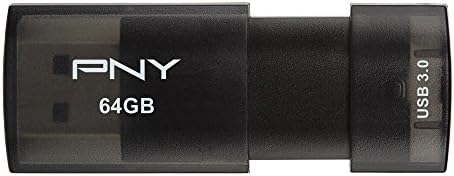 PNY Elite X 64GB USB 3.0 Flash Drive - Read Speeds up to 185MB/sec - P-FD64EX-GE PNY