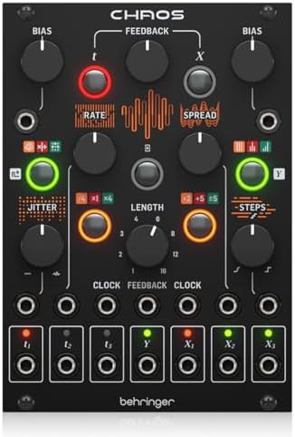 Аналоговый модуль случайного семплера Behringer Chaos для Eurorack, 18HP, динамические аудиовыходы, управление CV/Gate Behringer