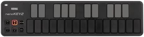 MIDI-контроллер Korg NANOKEY2BK, 25 клавиш, низкопрофильный, с чувствительными клавишами и функцией Sust Korg