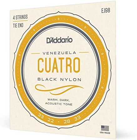 D'Addario EJ98 Cuatro-Venezuela Strings D'Addario